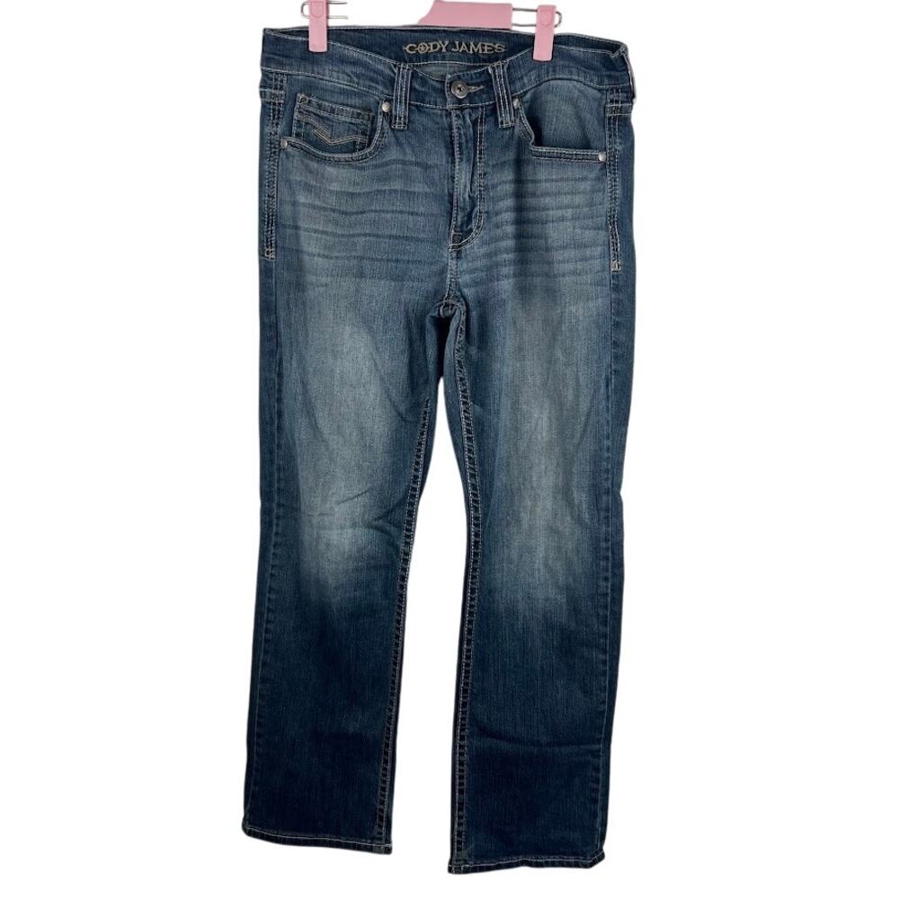 Cody James Dark wash straight leg Men's jeans size 33x30
